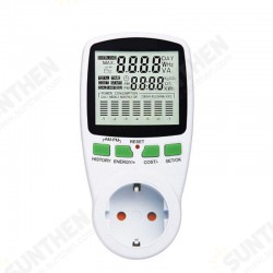 PM001 AC Power Meters 220V 50Hz Digital Wattmeter Energy Meter Watt Monitor Electricity Cost Diagram Measuring Power Energy Meter PM001 AC Power Meters 220V 50Hz Digital Wattmeter Energy Meter Watt Monitor Electricity Cost Diagram Measuring Power Energy Meter