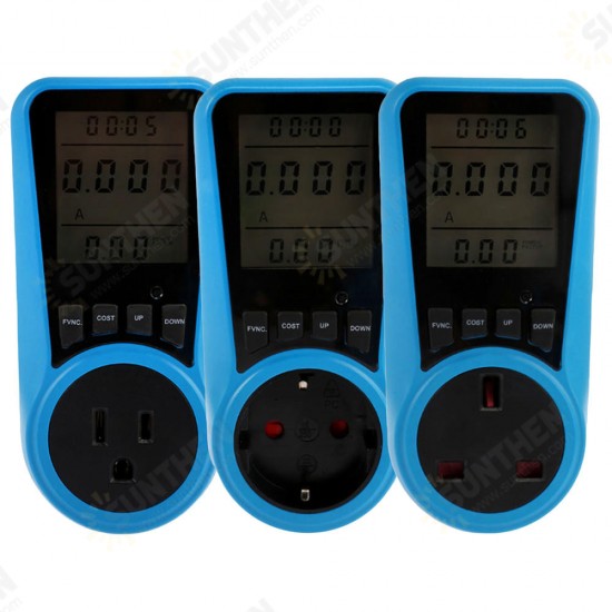 PMB05 Digital Power Energy Meter AC230V 50Hz/AC120V 60Hz Electricity Analyzer Monitor Energy Meter W