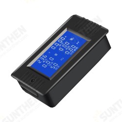 020 10A AC Digital Display Power Monitor Meter Voltmeter Ammeter Frequency Current Voltage Factor Meter 020 10A AC Digital Display Power Monitor Meter Voltmeter Ammeter Frequency Current Voltage Factor Meter