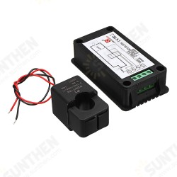 022 Open and Close CT 100A AC Digital Display Power Monitor Meter Voltmeter Ammeter Frequency 022 Open and Close CT 100A AC Digital Display Power Monitor Meter Voltmeter Ammeter Frequency