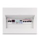 DDS6619-005 230V Household intelligent Single-phase Rail Type2P Electric Energy Meter