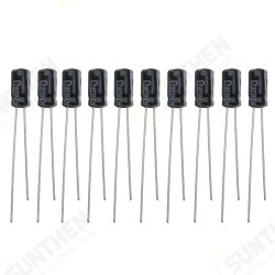 0.22UF-470UF 16V 50V 120pcs 12 Values Commonly Used Electrolytic Capacitors DIP Pack Meet The Lead Standard Each Value 10pcs 0.22UF-470UF 16V 50V 120pcs 12 Values Commonly Used Electrolytic Capacitors DIP Pack Meet The Lead Standard Each Value 10pcs