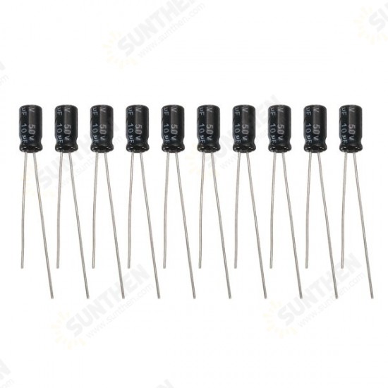 0.22UF-470UF 16V 50V 120pcs 12 Values Commonly Used Electrolytic Capacitors DIP Pack Meet The Lead Standard Each Value 10pcs