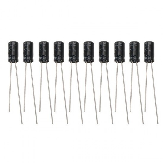 0.22UF-470UF 16V 50V 120pcs 12 Values Commonly Used Electrolytic Capacitors DIP Pack Meet The Lead Standard Each Value 10pcs
