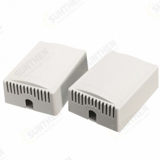 1 Pair 75 x 54 x 27mm DIY Plastic Project Housing Electronic Junction Case Power Supply Box