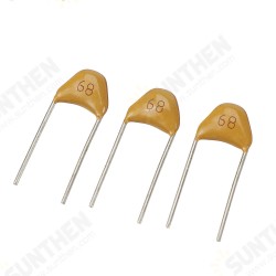 100PCS 5.08MM 68P 50V Monolithic Capacitor 100PCS 5.08MM 68P 50V Monolithic Capacitor
