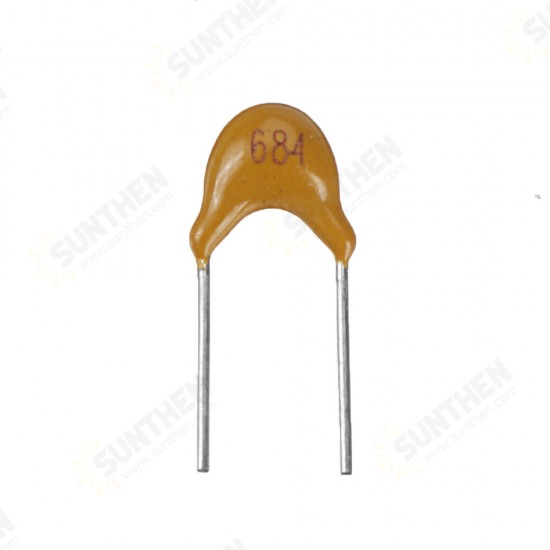 100PCS 680NF 5.08MM 684 50V Monolithic Capacitor