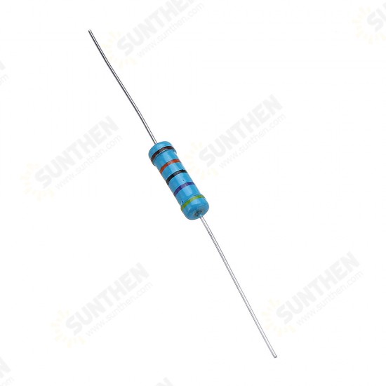 100pcs 2W Metal Film Resistor Resistance 1% 470K ohm Resistor