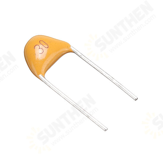 100pcs 30pF 5.08MM 50V Multilayer Monolithic Ceramic Capacitor