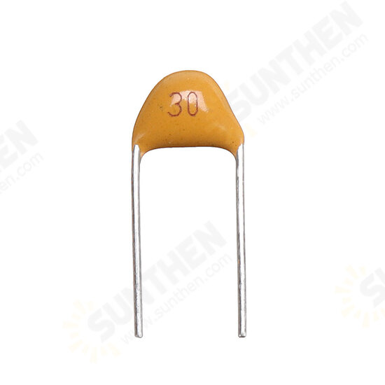 100pcs 30pF 5.08MM 50V Multilayer Monolithic Ceramic Capacitor