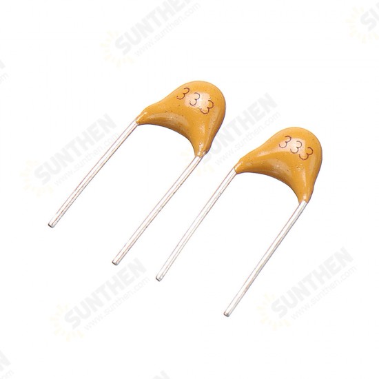 100pcs 33NF 5.08MM 333 50V Multilayer Monolithic Ceramic Capacitor