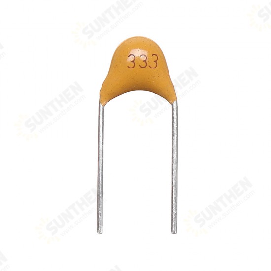 100pcs 33NF 5.08MM 333 50V Multilayer Monolithic Ceramic Capacitor