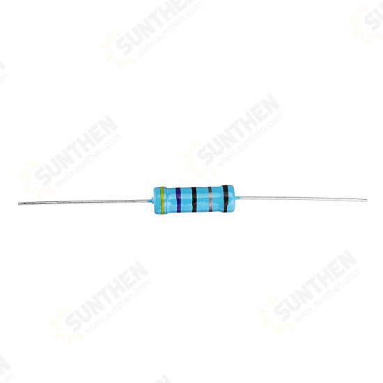 100pcs 3W 47R 47 ohm Metal Film Resistor 1% Error 3w DIP Color Ring Resistance