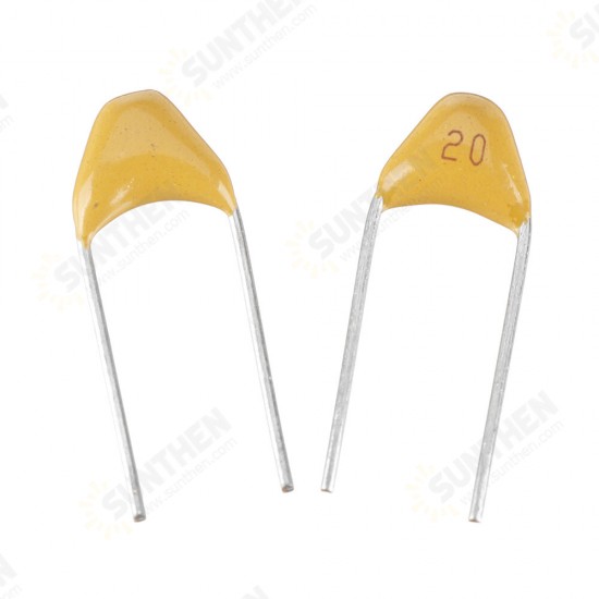 100pcs 5.08MM 20pF 50V Multilayer Monolithic Ceramic Capacitor