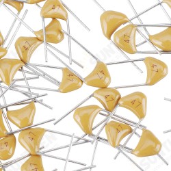 100pcs 5.08MM 47pF 50V Multilayer Monolithic Ceramic Capacitor 100pcs 5.08MM 47pF 50V Multilayer Monolithic Ceramic Capacitor