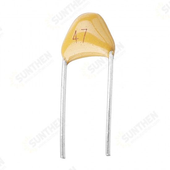 100pcs 5.08MM 47pF 50V Multilayer Monolithic Ceramic Capacitor