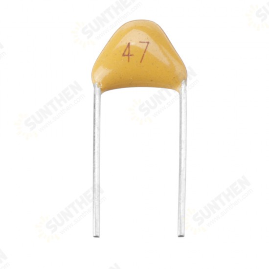 100pcs 5.08MM 47pF 50V Multilayer Monolithic Ceramic Capacitor