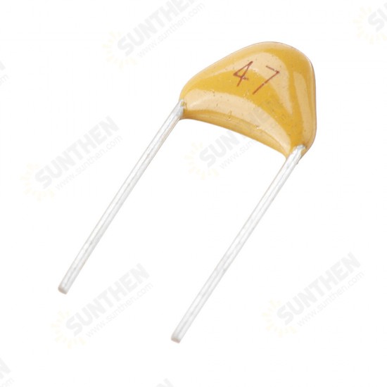 100pcs 5.08MM 47pF 50V Multilayer Monolithic Ceramic Capacitor