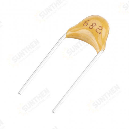 100pcs 6.8nF 5.08MM 682 50V Multilayer Monolithic Ceramic Capacitor