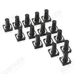 100pcs Momentary Tactile Push Button Switch 12x12x17mm 100pcs Momentary Tactile Push Button Switch 12x12x17mm