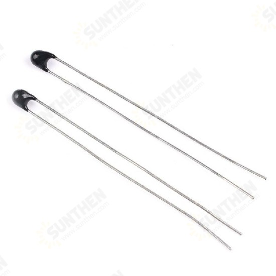 100pcs NTC Thermistor Temperature Sensor 10K OHM MF52-103 3435 1% Inrush Current Limiter Temperature Sensor