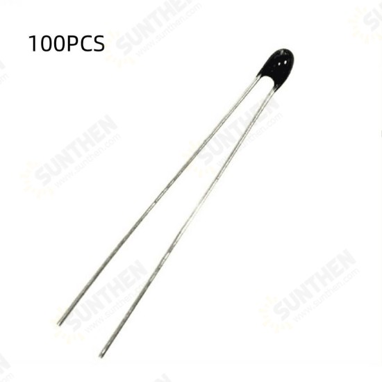 100pcs NTC Thermistor Temperature Sensor 10K OHM MF52-103 3435 1% Inrush Current Limiter Temperature Sensor