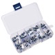 100pcs RM065 Horizontal Trimpot Potentiometer Assortment Kit With Storage Box