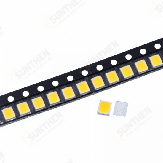 100pcs SMD LED 2835 Chips 1W 3V 6V 9V 18V 120-130LM White Warm Surface Mount PCB Light Emitting Diode Lamp