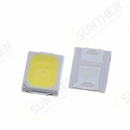 100pcs SMD LED 2835 Chips 1W 3V 6V 9V 18V 120-130LM White Warm Surface Mount PCB Light Emitting Diode Lamp