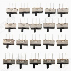100pcs SS12D00G3 2 Position SPDT 1P2T 3 Pin PCB Panel Mini Vertical Slide Toggle Switch 100pcs SS12D00G3 2 Position SPDT 1P2T 3 Pin PCB Panel Mini Vertical Slide Toggle Switch