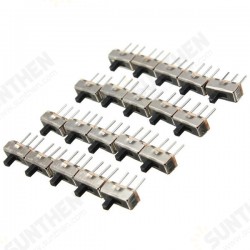100pcs SS12D00G3 2 Position SPDT 1P2T 3 Pin PCB Panel Mini Vertical Slide Toggle Switch 100pcs SS12D00G3 2 Position SPDT 1P2T 3 Pin PCB Panel Mini Vertical Slide Toggle Switch