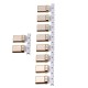 10PCS 3.1 TYPE-C Stretch Male Shell Full Gold-Plated 1U 24P Double-Sided Splint 0.9 Card Hook Foot L=10.65MM