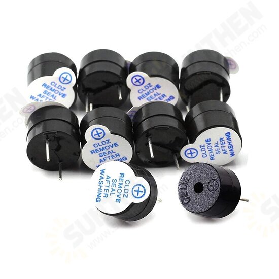 10PCS TMB09A05 9*5.5mm 5V Mini Active Buzzer Magnetic Piezo Element For Arduino Computers Printers