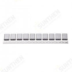 10PCS Type C 3.1 Splint Male 24p Splint 0.8 With Clamp Foot Riveting Shell Full Function 10PCS Type C 3.1 Splint Male 24p Splint 0.8 With Clamp Foot Riveting Shell Full Function