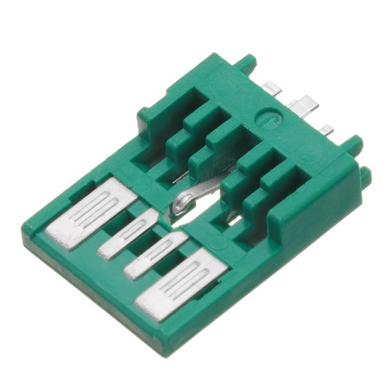 10PCS USB AM 3.0 Welding Plate Type High Current Male Short Body 17.0mm 5p Green Two-Piece Iron Shell High Current