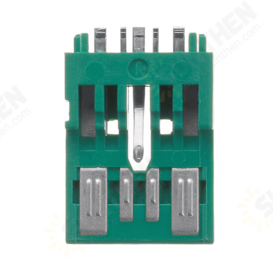 10PCS USB AM 3.0 Welding Plate Type High Current Male Short Body 17.0mm 5p Green Two-Piece Iron Shell High Current