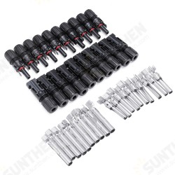 10Pairs MC4 Connector Male And Female MC4 Solar Panel Connector 30A 1000V For PV Cable 2.5/4/6mm Solar Panel Connect 10Pairs MC4 Connector Male And Female MC4 Solar Panel Connector 30A 1000V For PV Cable 2.5/4/6mm Solar Panel Connect