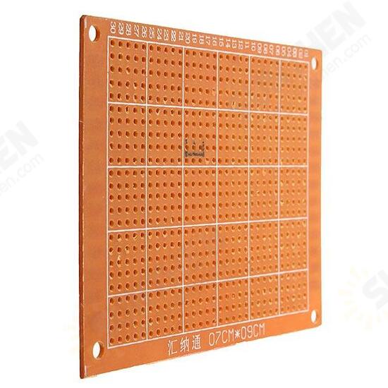 10Pcs 7x9cm PCB Prototyping Printed Circuit Board Prototype Breadboard