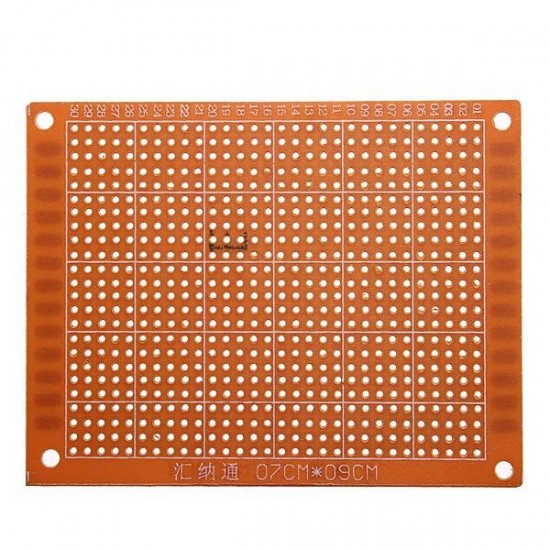 10Pcs 7x9cm PCB Prototyping Printed Circuit Board Prototype Breadboard