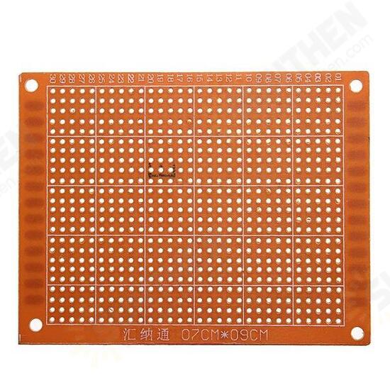 10Pcs 7x9cm PCB Prototyping Printed Circuit Board Prototype Breadboard