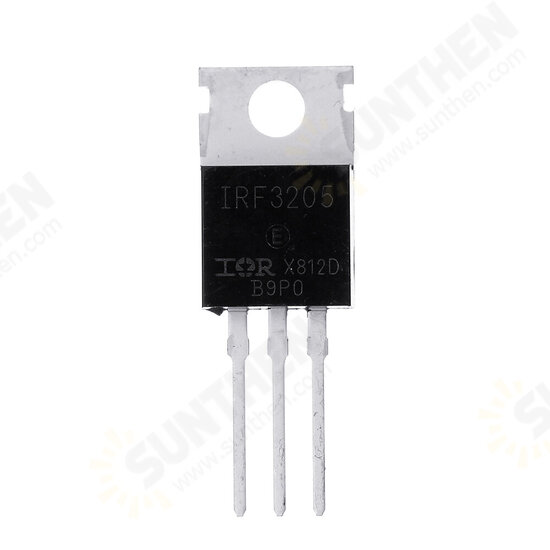 10Pcs IRF3205 IRF3205PBF MOSFET MOSFT 55V 98A 8mOhm 97.3nC TO-220 Transistor