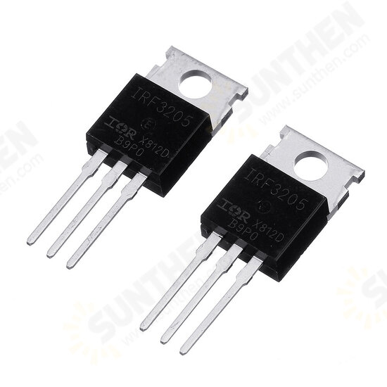 10Pcs IRF3205 IRF3205PBF MOSFET MOSFT 55V 98A 8mOhm 97.3nC TO-220 Transistor