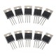 10Pcs IRFZ44N Transistor N-Channel International Rectifier Power Mosfet