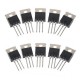 10Pcs IRFZ44N Transistor N-Channel International Rectifier Power Mosfet