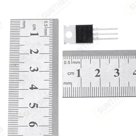 10Pcs IRFZ44N Transistor N-Channel International Rectifier Power Mosfet