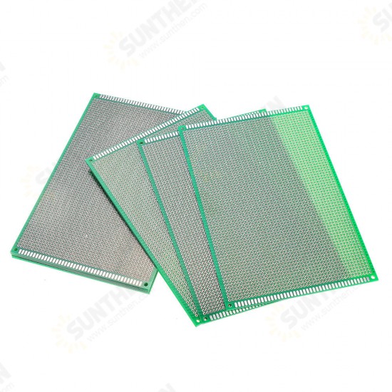 10pcs 12x18cm FR-4 2.54mm Single Side Prototype PCB Printed Circuit Board