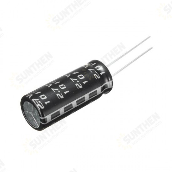 10pcs 2.7V 10F Cylindrical Ultra Super Farad Capacitor High Power Capacitance Supercap 10 x 26mm