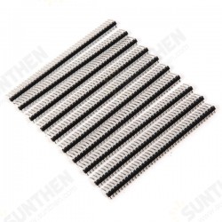 10pcs 40 Pin 2.54mm Single Row Pin Header Curved Needle For Arduino - products that work with official Arduino boards 10pcs 40 Pin 2.54mm Single Row Pin Header Curved Needle For Arduino - products that work with official Arduino boards