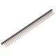 10pcs 40 Pin 2.54mm Single Row Pin Header Curved Needle For Arduino - products that work with official Arduino boards