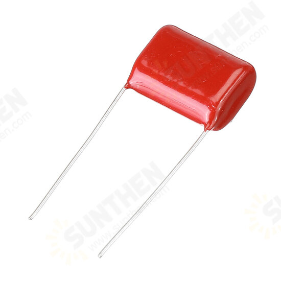 10pcs 630V334J 0.33UF Pitch 15MM 630V 334 330NF CBB Polypropylene Film Capacitor